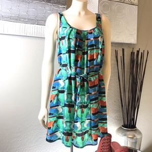 JACK BY BB DAKOTA- PLEATED NECKLINE & TIE WAIST